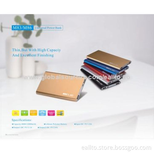 New arrival Power Bank with LED Torch, 8,000mAh Capacity
